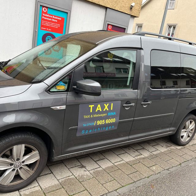 Taxi Rina Taxi für Gosheim kindgerecht