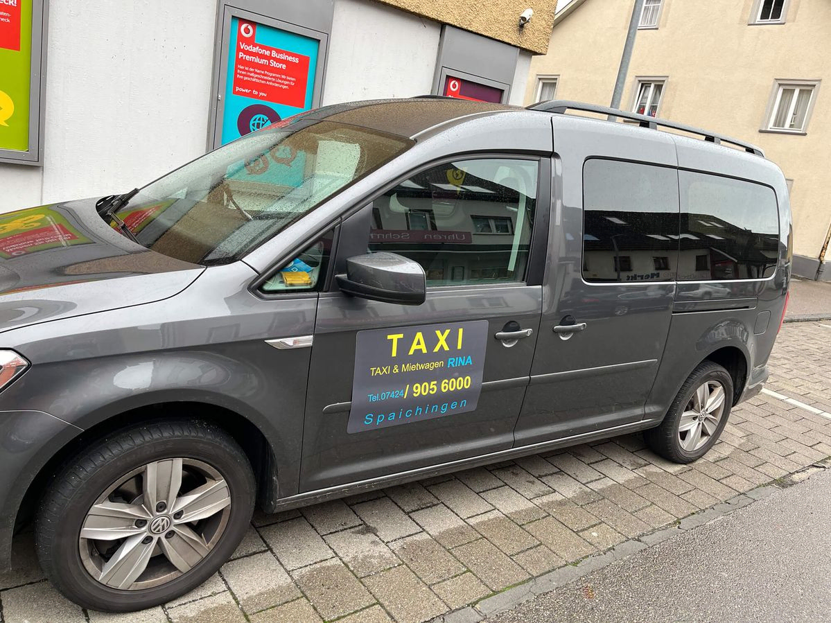 Taxi in Aldingen von Taxi Rina Auto